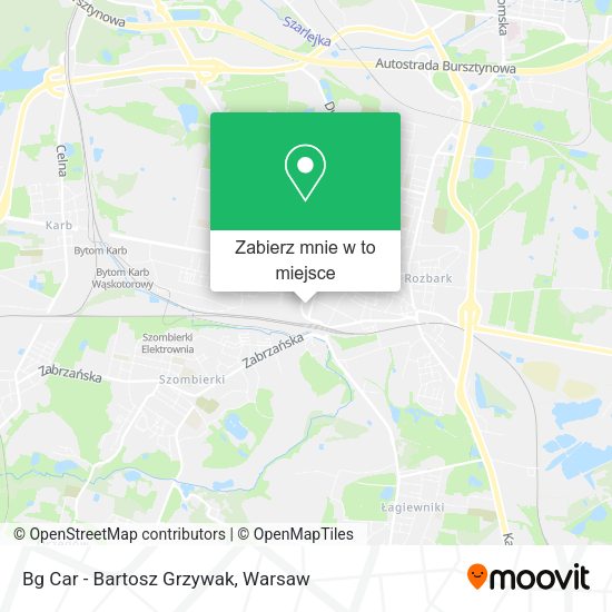 Mapa Bg Car - Bartosz Grzywak