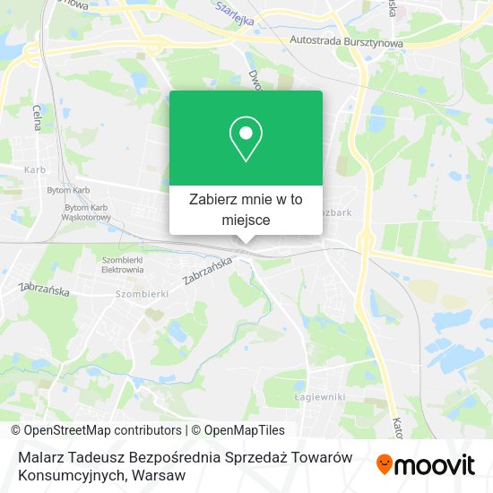 Mapa Malarz Tadeusz Bezpośrednia Sprzedaż Towarów Konsumcyjnych