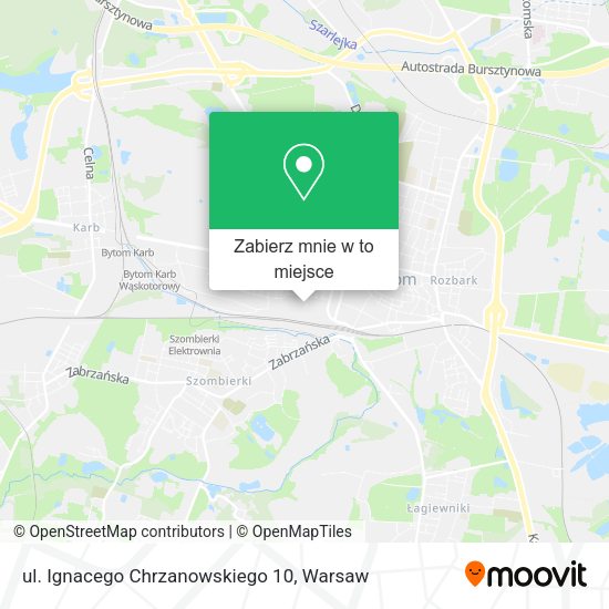 Mapa ul. Ignacego Chrzanowskiego 10