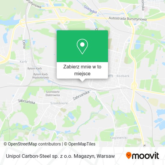 Mapa Unipol Carbon-Steel sp. z o.o. Magazyn