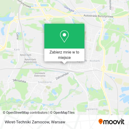 Mapa Wkret-Techniki Zamocow