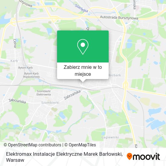 Mapa Elektromax Instalacje Elektryczne Marek Barłowski