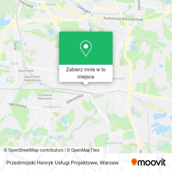 Mapa Przedmojski Henryk Usługi Projektowe