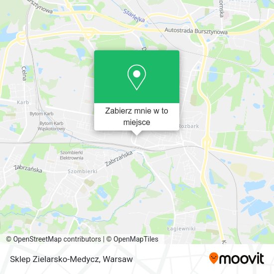 Mapa Sklep Zielarsko-Medycz