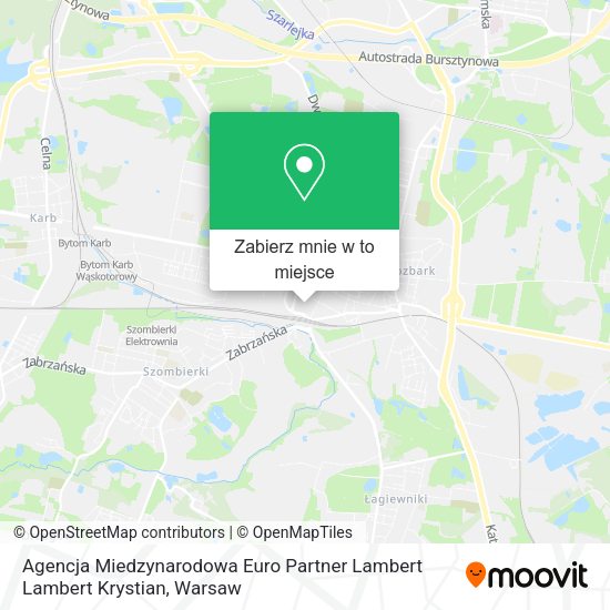 Mapa Agencja Miedzynarodowa Euro Partner Lambert Lambert Krystian