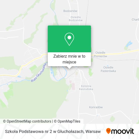 Mapa Szkoła Podstawowa nr 2 w Głuchołazach