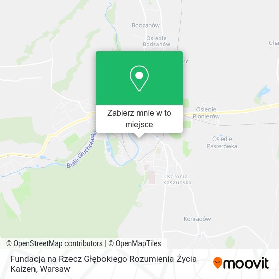 Mapa Fundacja na Rzecz Głębokiego Rozumienia Życia Kaizen