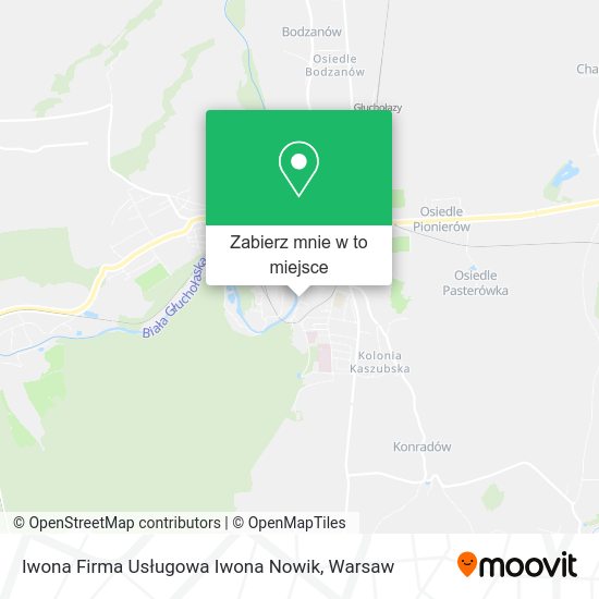 Mapa Iwona Firma Usługowa Iwona Nowik