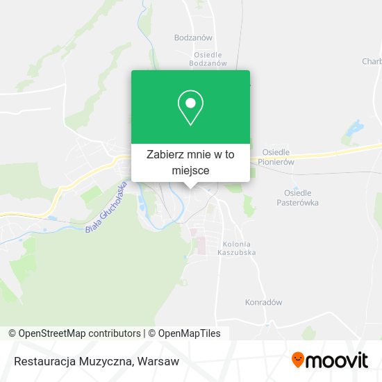 Mapa Restauracja Muzyczna