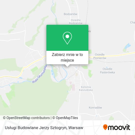 Mapa Usługi Budowlane Jerzy Sztogryn