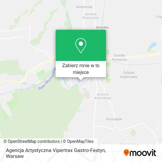 Mapa Agencja Artystyczna Vipertrax Gastro-Festyn