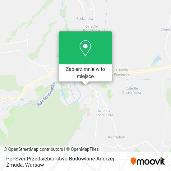 Mapa Pol-Sver Przedsiębiorstwo Budowlane Andrzej Żmuda