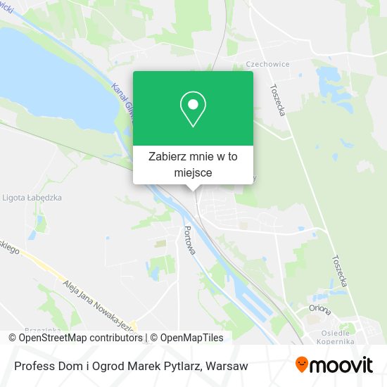 Mapa Profess Dom i Ogrod Marek Pytlarz