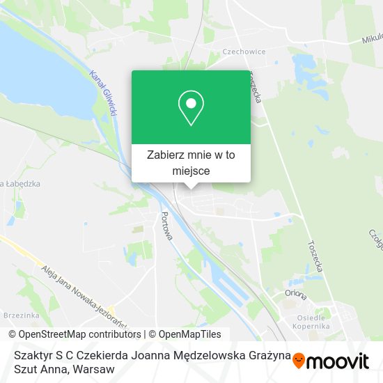 Mapa Szaktyr S C Czekierda Joanna Mędzelowska Grażyna Szut Anna