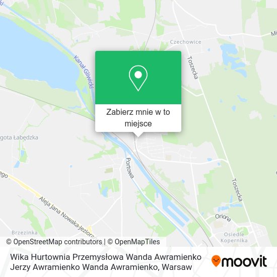 Mapa Wika Hurtownia Przemysłowa Wanda Awramienko Jerzy Awramienko Wanda Awramienko