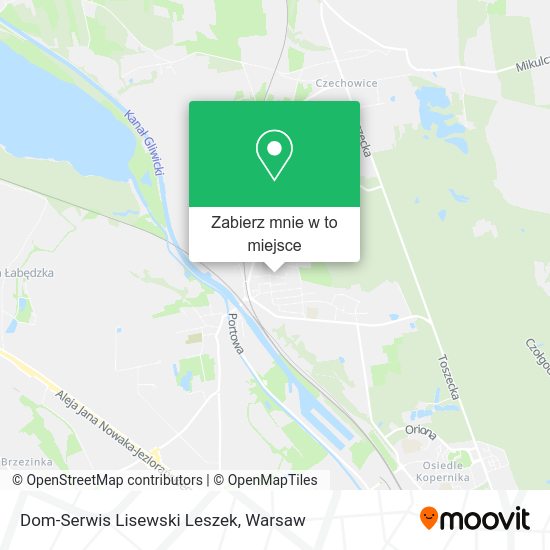 Mapa Dom-Serwis Lisewski Leszek