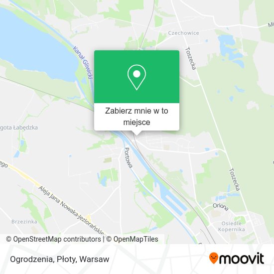 Mapa Ogrodzenia, Płoty