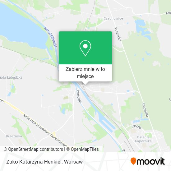 Mapa Zako Katarzyna Henkiel