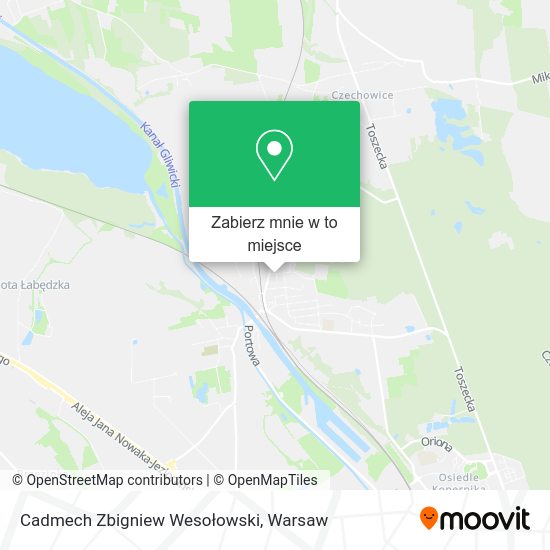 Mapa Cadmech Zbigniew Wesołowski