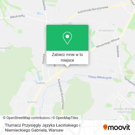 Mapa Tłumacz Przysięgły Języka Łacińskiego i Niemieckiego Gabriela