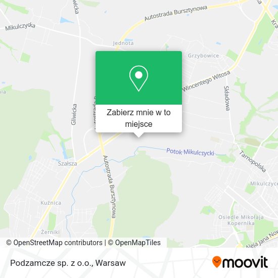 Mapa Podzamcze sp. z o.o.