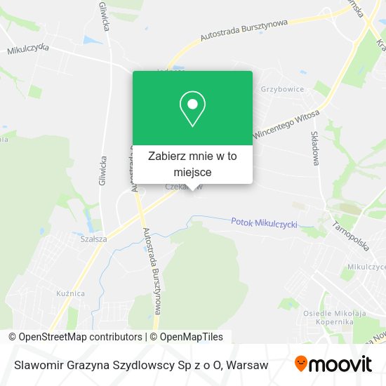 Mapa Slawomir Grazyna Szydlowscy Sp z o O