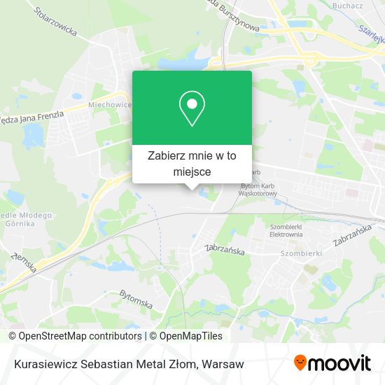 Mapa Kurasiewicz Sebastian Metal Złom