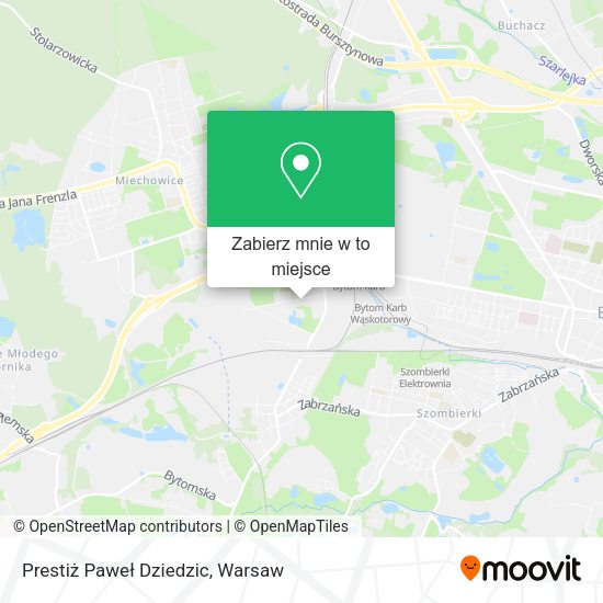 Mapa Prestiż Paweł Dziedzic