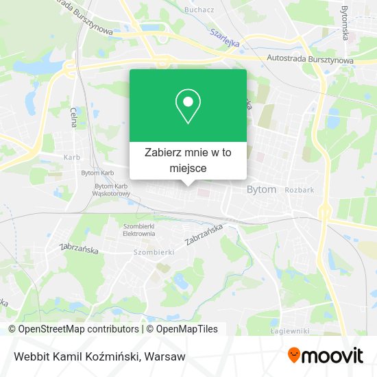 Mapa Webbit Kamil Koźmiński