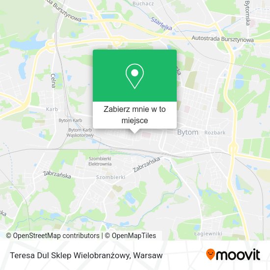 Mapa Teresa Dul Sklep Wielobranżowy