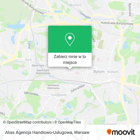 Mapa Alias Agencja Handlowo-Usługowa