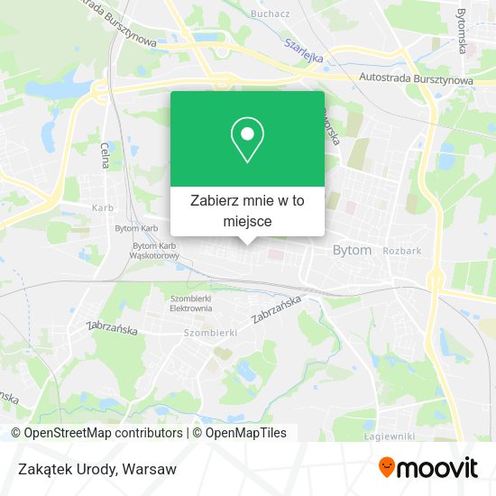 Mapa Zakątek Urody