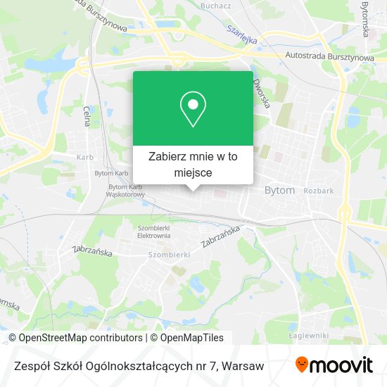 Mapa Zespół Szkół Ogólnokształcących nr 7