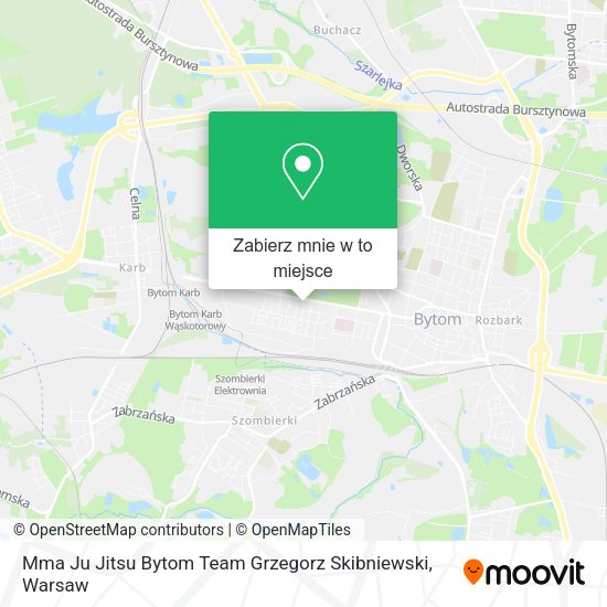 Mapa Mma Ju Jitsu Bytom Team Grzegorz Skibniewski