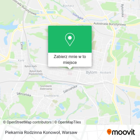 Mapa Piekarnia Rodzinna Konowoł