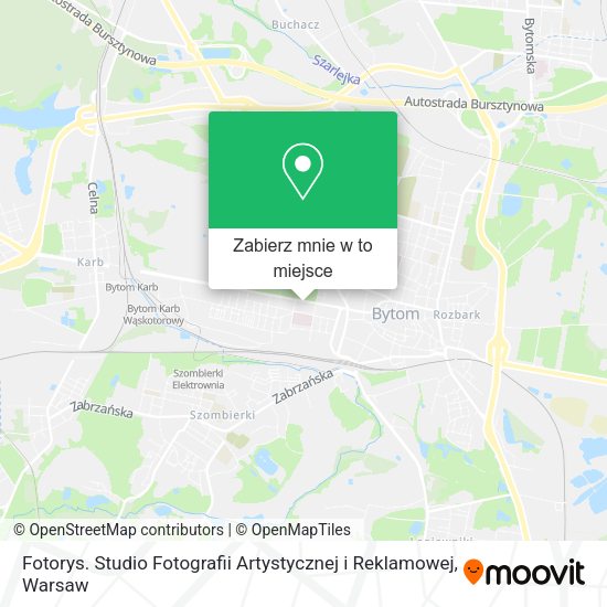 Mapa Fotorys. Studio Fotografii Artystycznej i Reklamowej