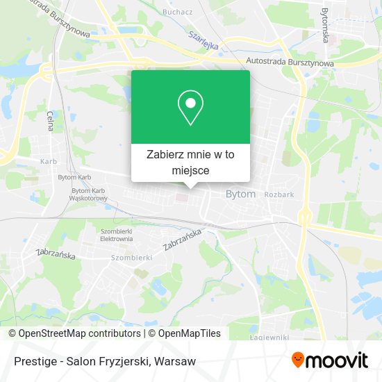 Mapa Prestige - Salon Fryzjerski