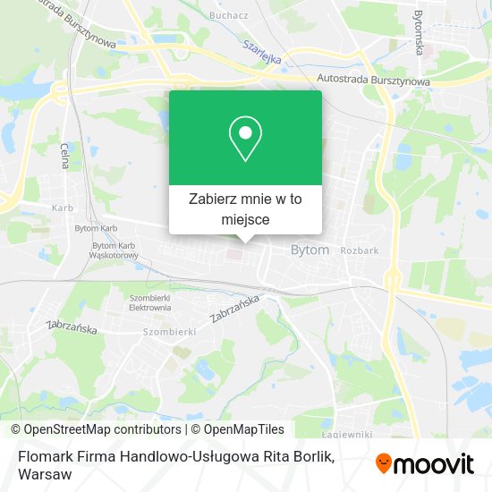 Mapa Flomark Firma Handlowo-Usługowa Rita Borlik