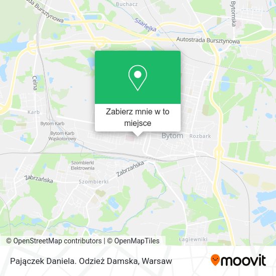 Mapa Pajączek Daniela. Odzież Damska