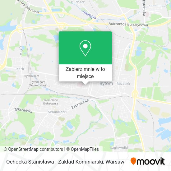 Mapa Ochocka Stanisława - Zakład Kominiarski