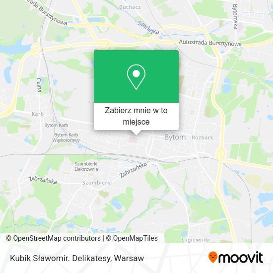 Mapa Kubik Sławomir. Delikatesy