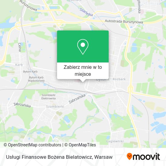 Mapa Usługi Finansowe Bożena Bielatowicz