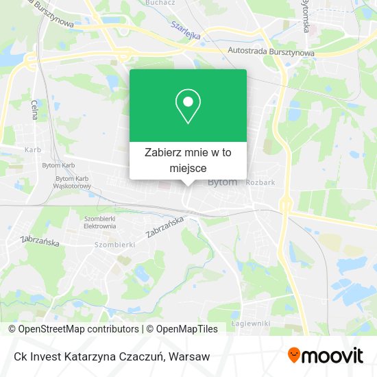 Mapa Ck Invest Katarzyna Czaczuń