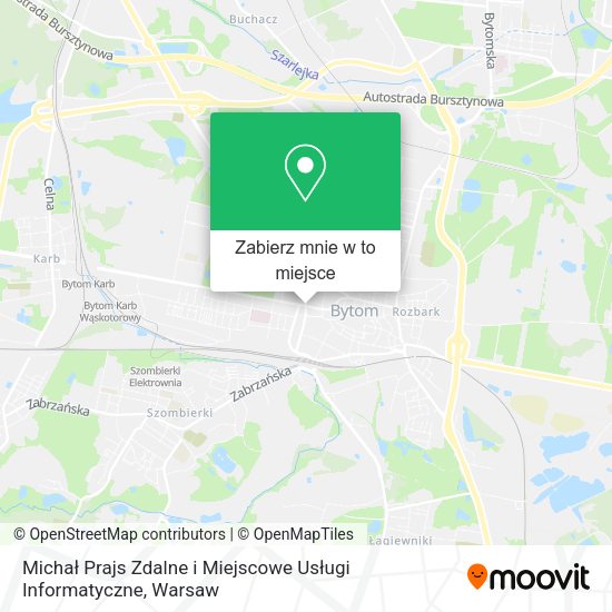 Mapa Michał Prajs Zdalne i Miejscowe Usługi Informatyczne