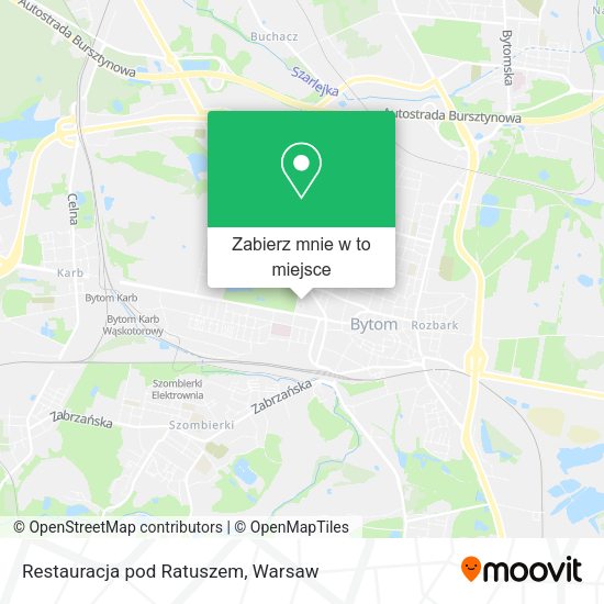 Mapa Restauracja pod Ratuszem