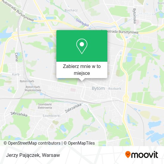 Mapa Jerzy Pajączek