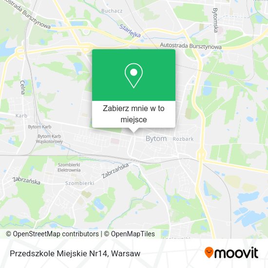 Mapa Przedszkole Miejskie Nr14