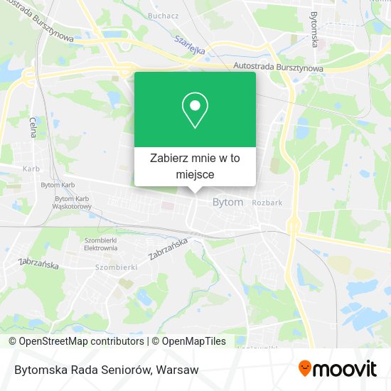 Mapa Bytomska Rada Seniorów
