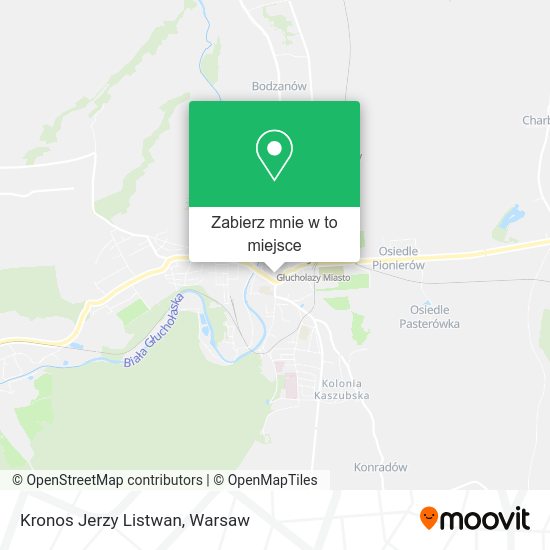 Mapa Kronos Jerzy Listwan