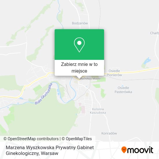 Mapa Marzena Wyszkowska Prywatny Gabinet Ginekologiczny